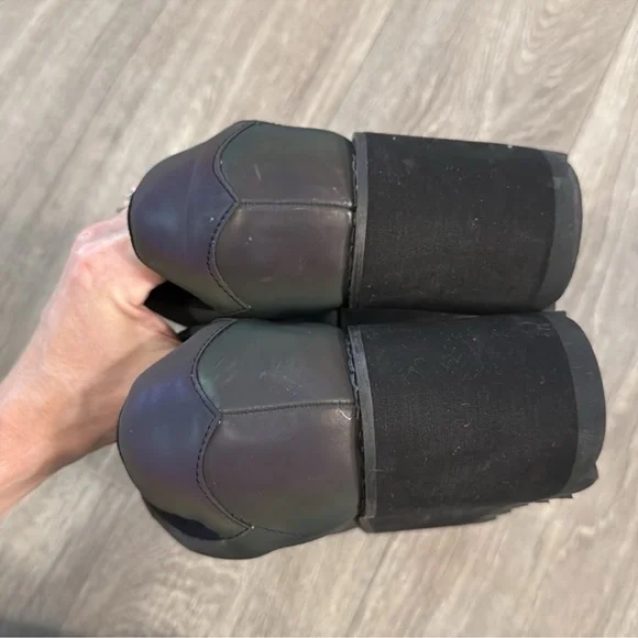 YRU holographic platform shoes women’s sz 7 - Picture 5 of 7